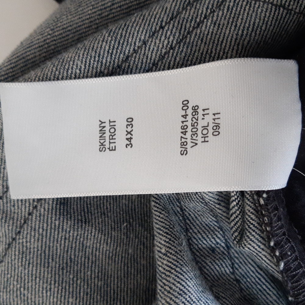 GAP 1969 skinny dark blue jeans - Picture 10 of 12